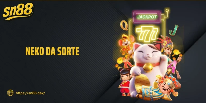 Neko Da Sorte Chama Atenção Com O Charme Do Gato Da Fortuna