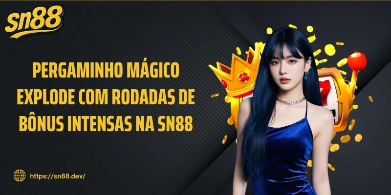 Pergaminho mágico explode com rodadas de bônus intensas na SN88